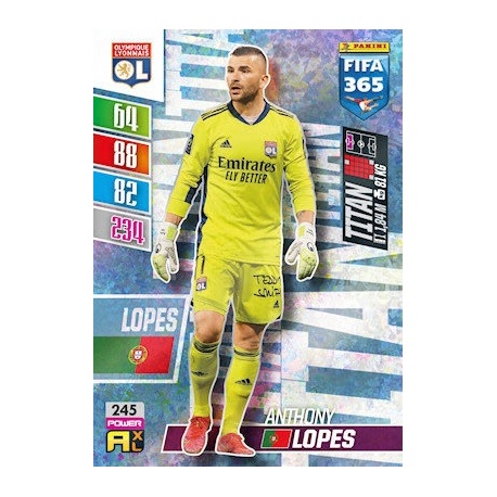 Anthony Lopes Titan Olympique Lyonnais 245