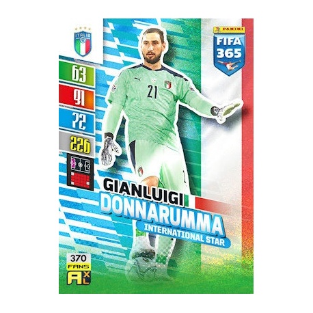 Trading Cards Gianluigi Donnarumma International Star Panini Fifa 