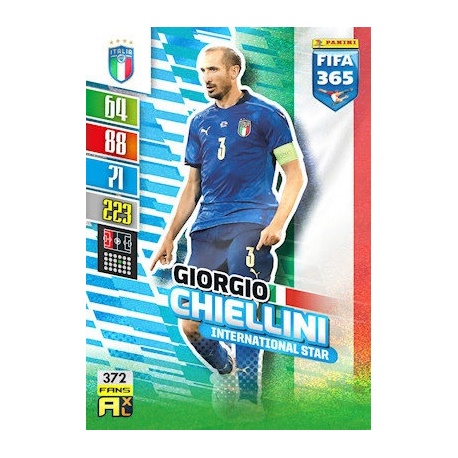 Giorgio Chiellini International Star Italy 372