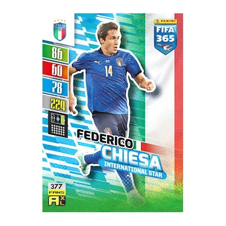 Federico Chiesa International Star Italy 377