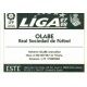 Olabe Real Sociedad Ediciones Este 1997-98