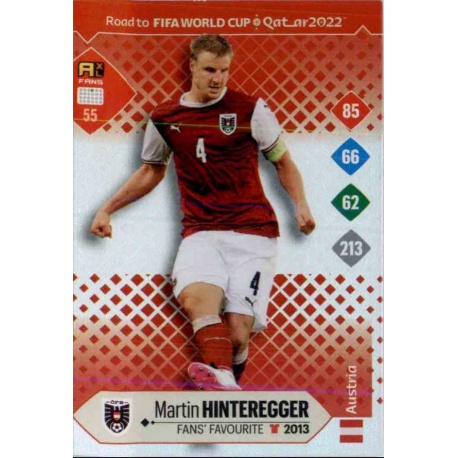 Martin Hinteregger Fans' Favourite Austria 55