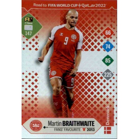 Martin Braithwaite Fans' Favourite Denmark 147