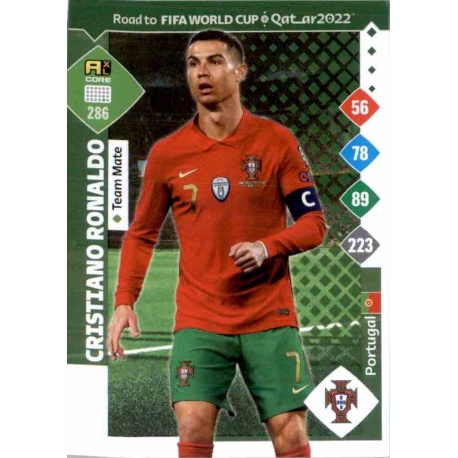 Offer Soccer Cards Cristiano Ronaldo Portugal Panini Adrenalyn XL Road ...