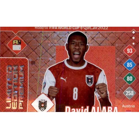 David Alaba Limited Edition Premium Austria