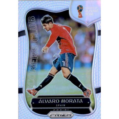 Álvaro Morata Prizm Silver Scorers Club 21 Prizm World Cup 2018