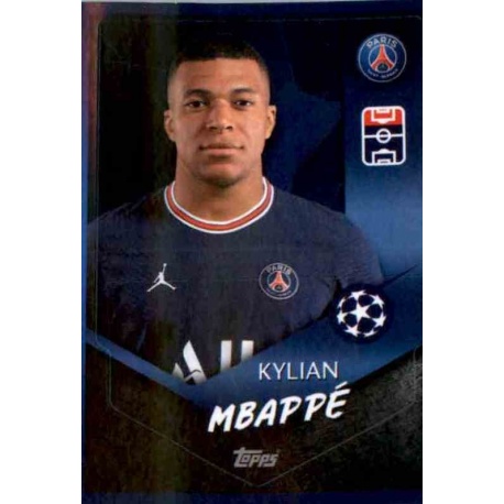 Sticker Football PSG Kylian Mbappé - ref.d20441