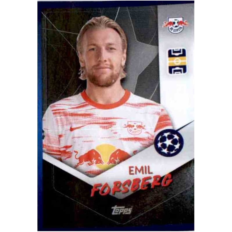 Buy Sticker Emil Forsberg RB Leipzig Topps Uefa Champions League 2021/22