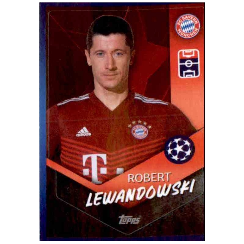 Buy Sticker Robert Lewandowski FC Bayern München Topps Uefa