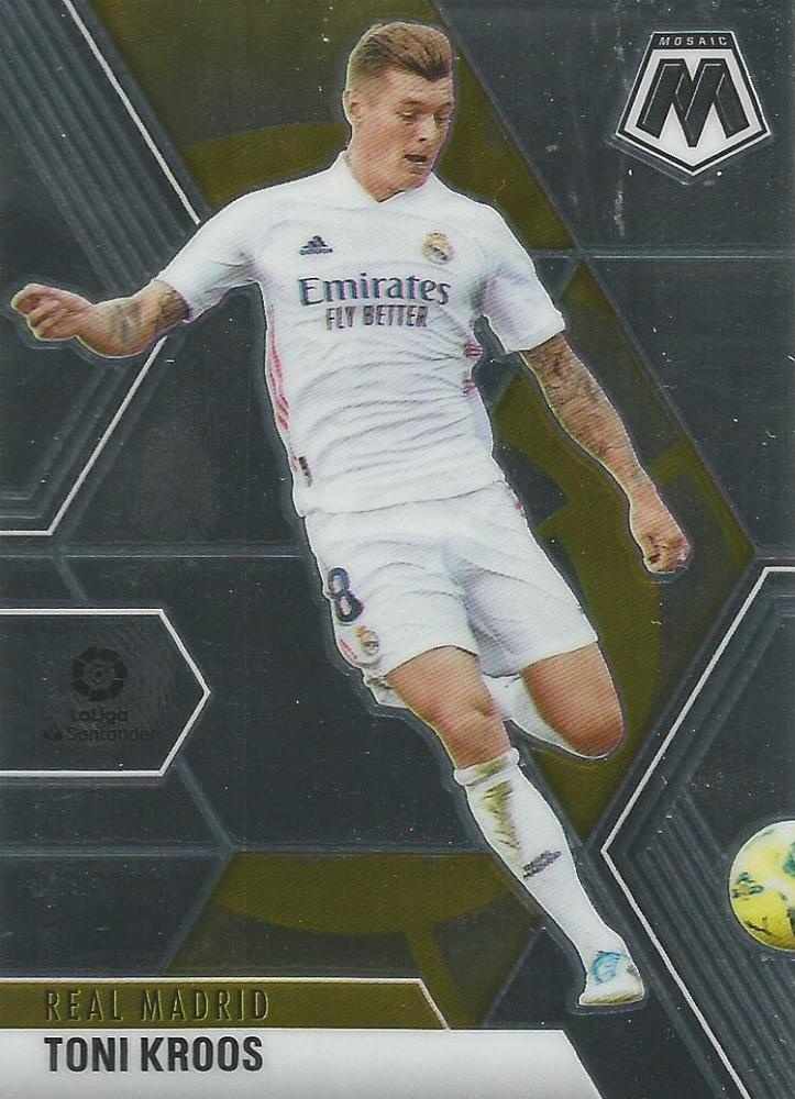 Soccer Trading Cards Toni Kroos Real Madrid Panini Mosaic La Liga 