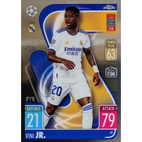 Vinicius Jr Real Madrid 89