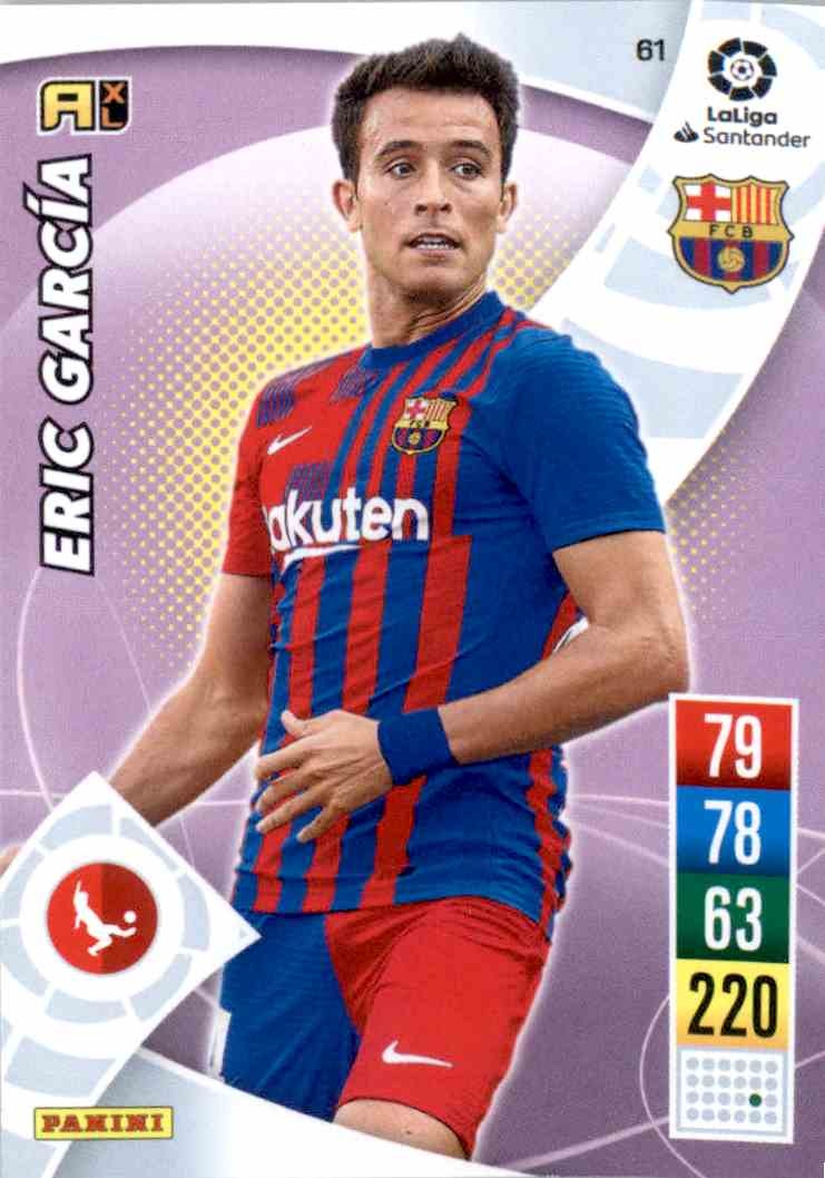 Comprar Online Eric García Barcelona Panini Adrenalyn Liga 2022