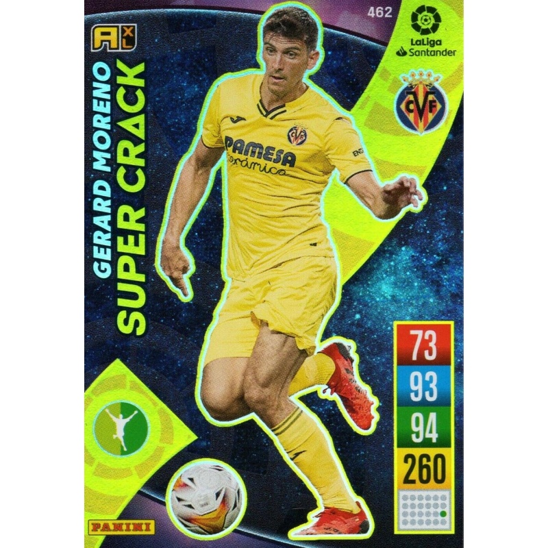 Sale Trading Cards Gerard Moreno Super Cracks Panini Adrenalyn Liga 2022