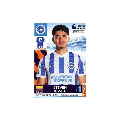 Steven Alzate Brighton & Hove Albion 127