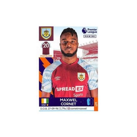 Maxwel Cornet Burnley 158