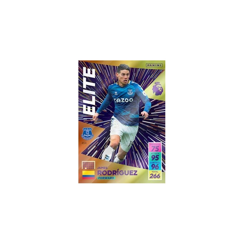 Trading Cards James Rodríguez Elite Adrenalyn XL Premier League 21/22