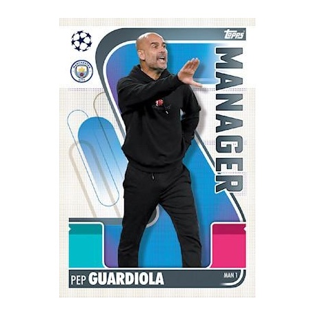 Pep Guardiola Manchester City Manager MAN1