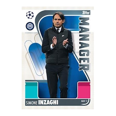 Simone Inzaghi Internazionale Milano Manager MAN12