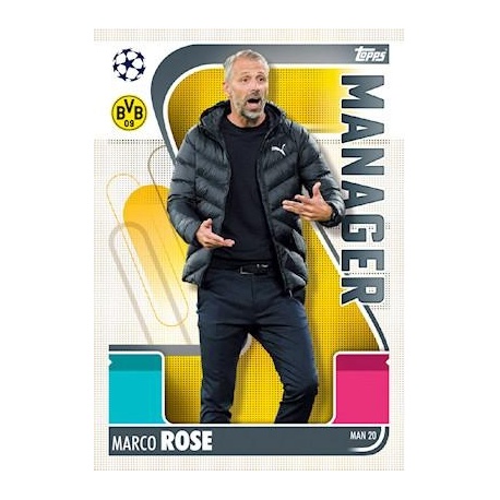 Marco Rose Borussia Dortmund Manager MAN20