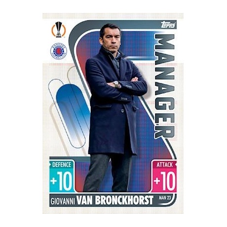 Giovanni van Bronckhorst Rangers Manager MAN23