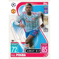 Paul Pogba Manchester United Away Kit AK2