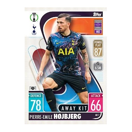 Pierre-Emile Højbjerg Tottenham Hotspur Away Kit AK7