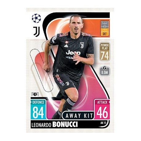 Leonardo Bonucci Juventus Away Kit AK15