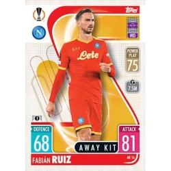 Fabián Ruiz SSC Napoli Away Kit AK16