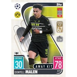 Donyell Malen Borussia Dortmund Away Kit AK20