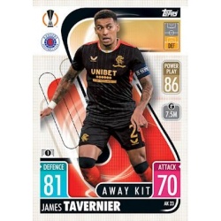 James Tavernier Rangers Away Kit AK23