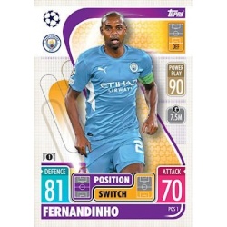 Fernandinho Manchester City Position Switch POS1