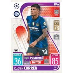 Joaquín Correa Internazional Milano Position Switch POS3