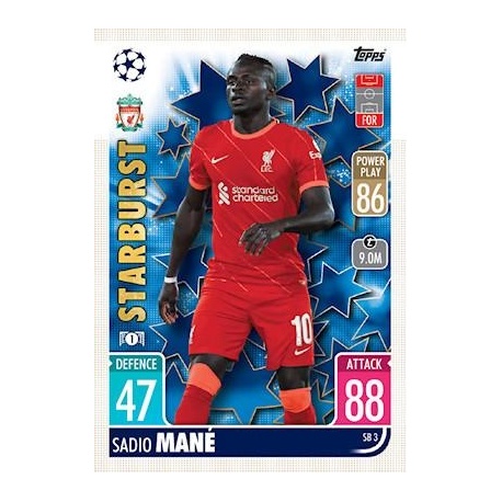 Sadio Mané Liverpool Starburst SB3