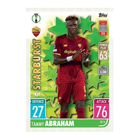 Tammy Abraham AS Roma Starburst SB16