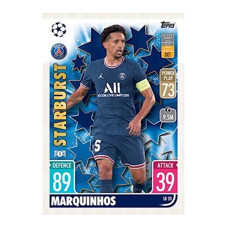 Marquinhos Paris Saint-Germain Starburst SB20