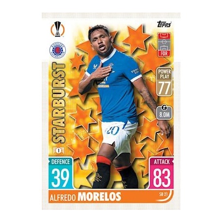 Alfredo Morelos Rangers Starburst SB21