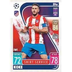 Koke Atlético de Madrid Shirt Service SS8