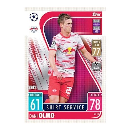 Dani Olmo RB Leipzig Shirt Service SS18