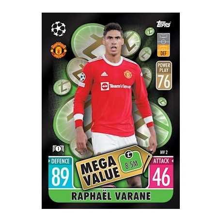 Raphaël Varane Manchester United Mega Value MV2