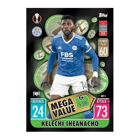 Kelechi Iheanacho Leicester City Mega Value MV4