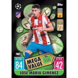 José María Giménez Atlético de Madrid Mega Value MV7