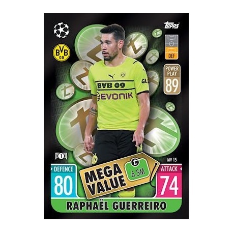 Raphaël Guerreiro Borussia Dortmund Mega Value MV15