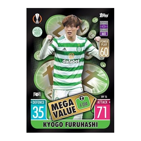 Kyogo Furuhashi Celtic Mega Value MV16