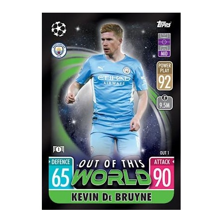 Kevin De Bruyne Manchester City Out of this World OUT1