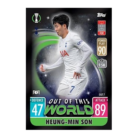 Heung-Min Son Tottenham Hotspur Out of this World OUT7