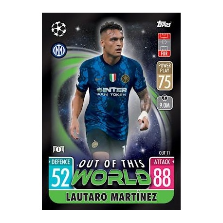 Lautaro Martónez Internazionale Milano Out of this World OUT11