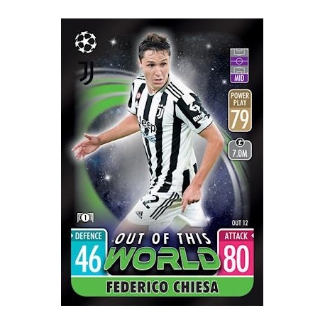 Federico Chiesa Juventus Out of this World OUT12