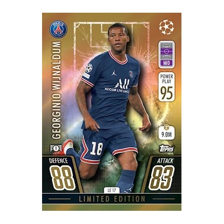 Georginio Wijnaldum Paris Saint-Germain Limited Edition LE17