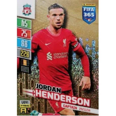 Jordan Henderson Captain UE91