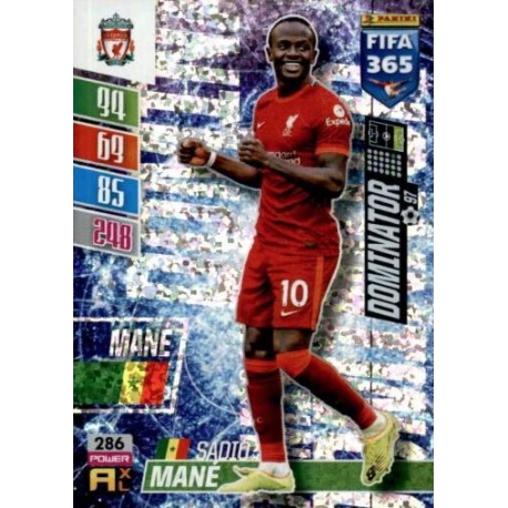 Sadio Mané Dominator Liverpool 286